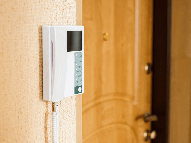 テレビモニタ付きインターホン